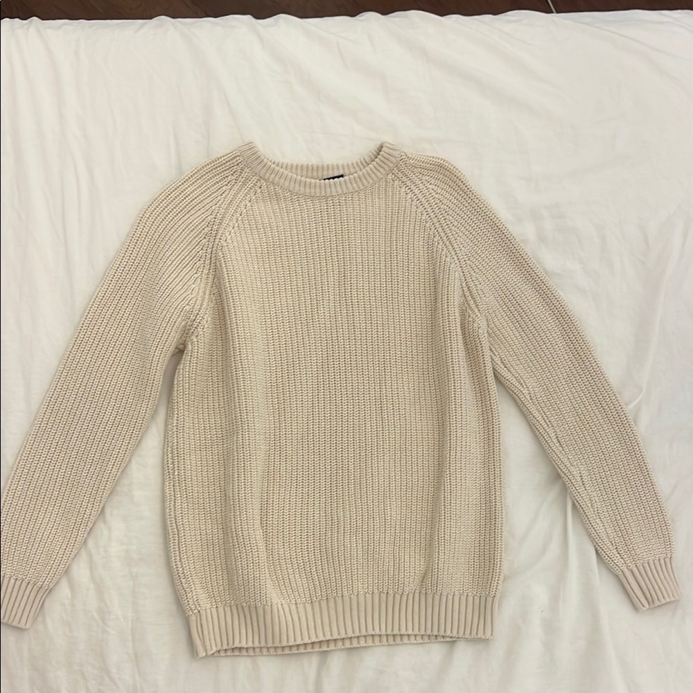 Brandy Melville Cream Knit Sweater